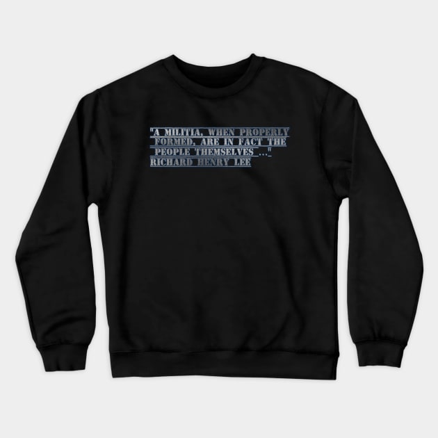 2nd amendment quote Crewneck Sweatshirt by Beastboy